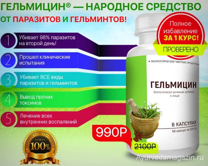 Очищаем организм от паразитов народными средствами в домашних условиях 981