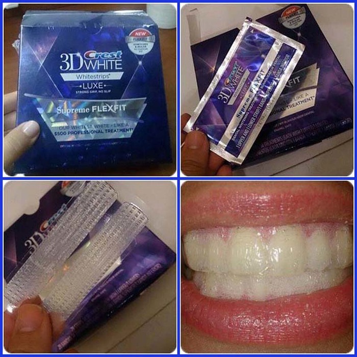 Coupon crest strip whitening