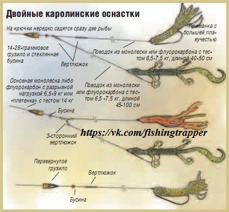 каролинской и техасской оснасток каролинской и техасской оснасток