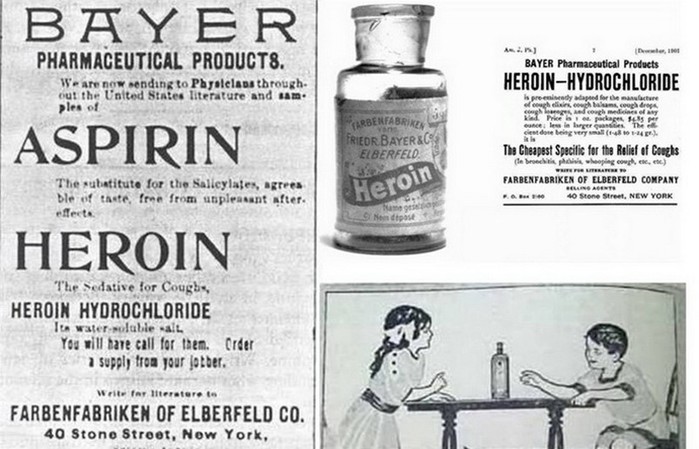 Как в начале прошлого века пациентов лечили героином