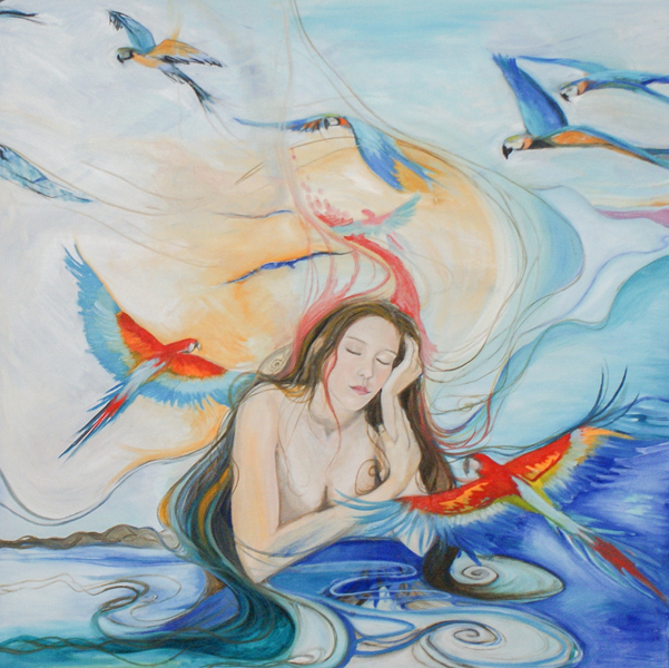 Dreaming-100x100-cm-oil-on-canvas-by-Ines-Honfi (601x600, 459Kb)