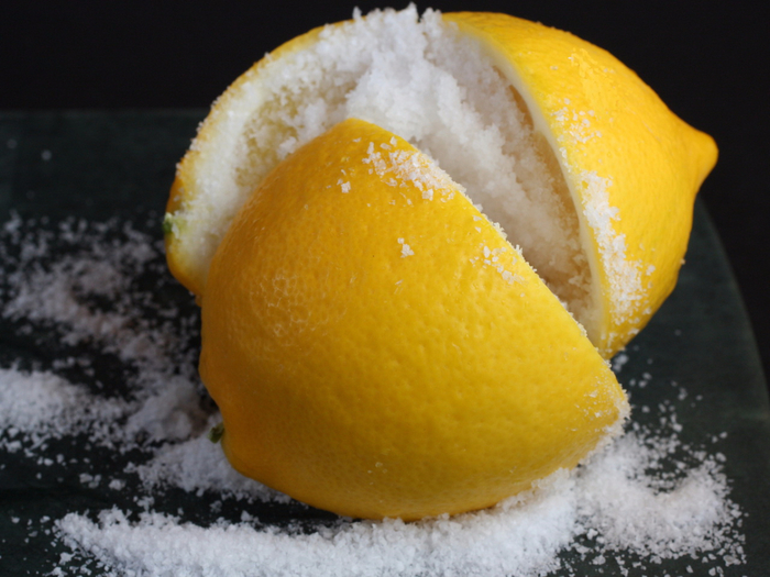 лимоны с солью рецепт