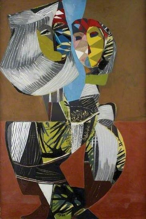 Eileen Agar -  Poet and His Muse  (1959) (469x700, 326Kb)