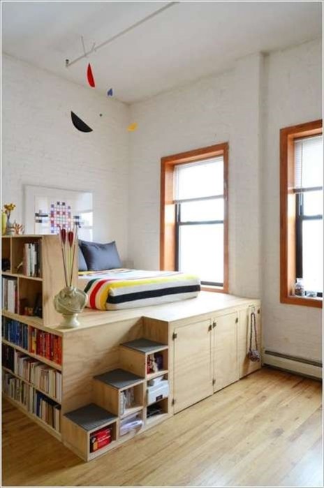 Лучшие идеи оптимизации пространства для маленькой квартиры