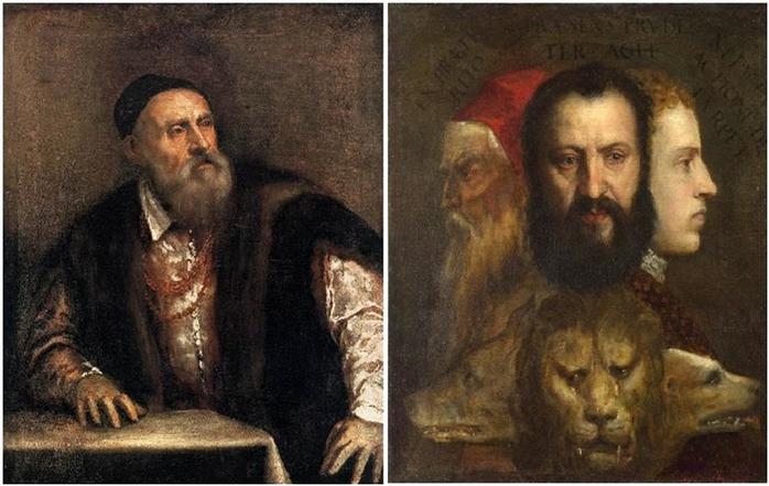 Кто стал прообразами для «странной картины» гениального Тициана? Удивительные аллегории живописи
