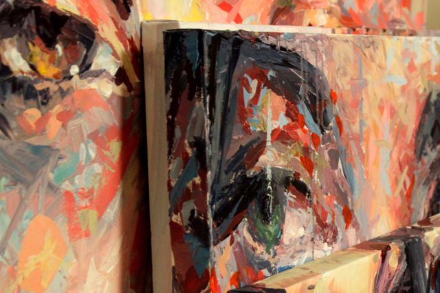 абстрактный женский портрет Анри Лами (Henri Lamy)9 (640x427, 239Kb)