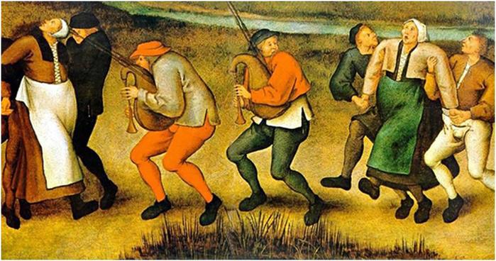 Безумная пляска святого Вита — танцевальная лихорадка хореомания в Средневековье