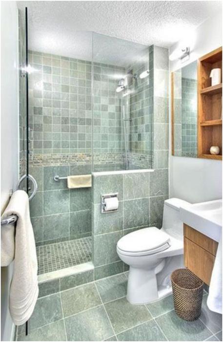 Малогабаритные ванные комнаты: идеи, которые помогут организовать крошечное помещение