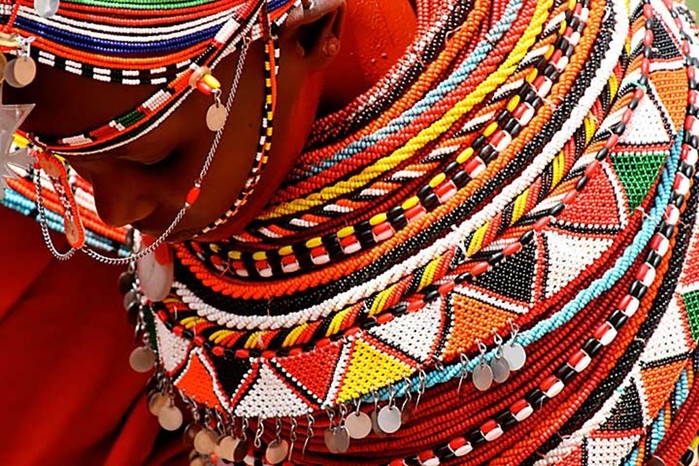 Родственники масаев   кочевое племя самбуру из Кении