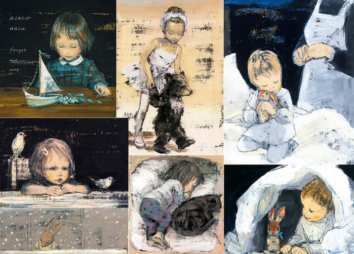 Японская художница Комако Сакаи: краски — в сказки