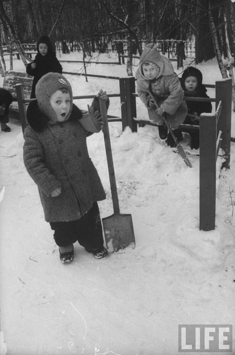 Советский детский сад 1960 года на фотографиях журнала Life