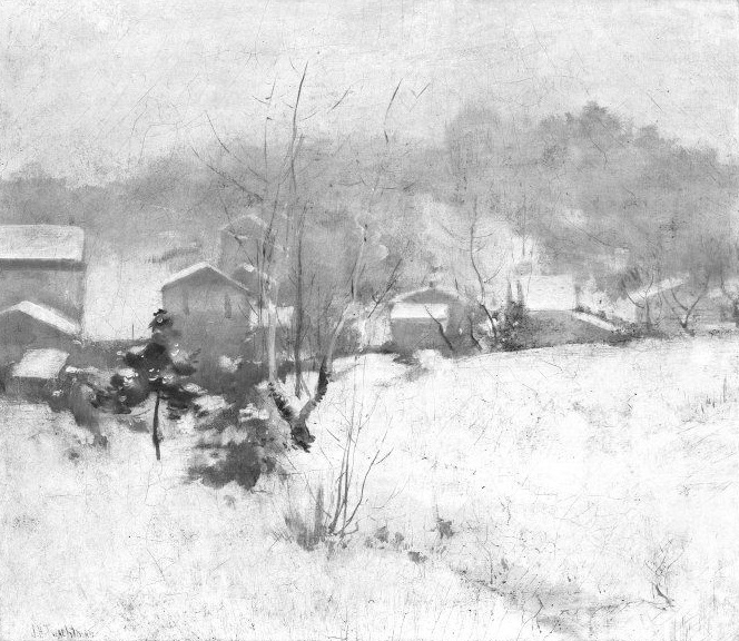Winter Landscape,c. 1883 (664x576, 232Kb)