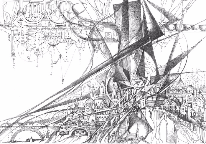 Пекарская Марина - Два мира. 2016 (700x489, 322Kb)