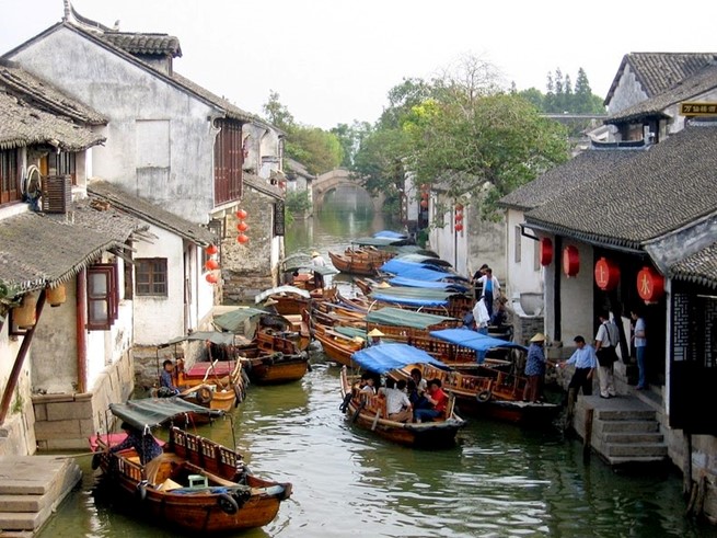 Китайская Венеция — городок Чжоучжуан