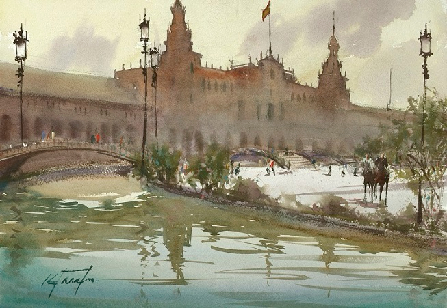 Plaza de España, Seville, Spain (653x451, 320Kb)