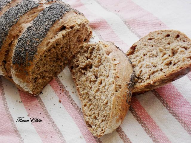 Кофейный хлеб с орехами и медом — низкокалорийный рецепт