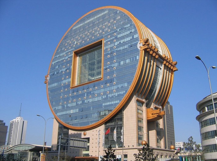 Самые странные здания Китая в виде предметов