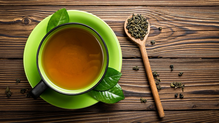 Зелёный чай: состав и польза