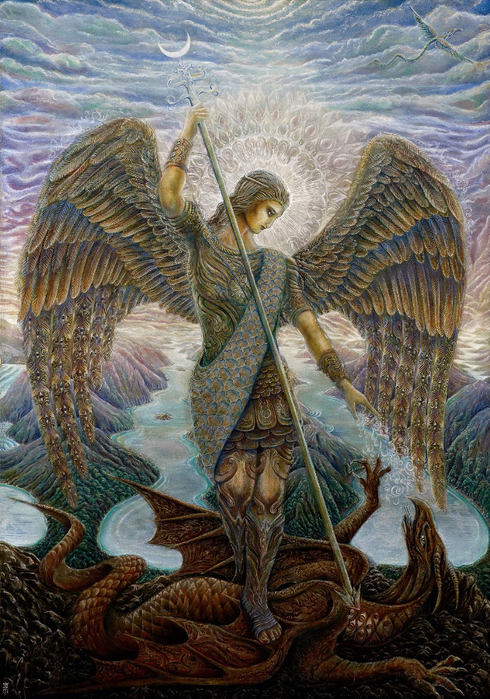 Daniel Mirante Archangel Michael (490x700, 527Kb)