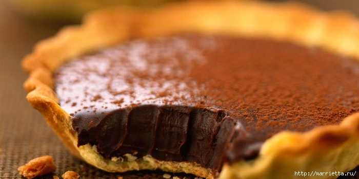 Французский шоколадный тарт. Классический рецепт (2) (700x350, 155Kb)