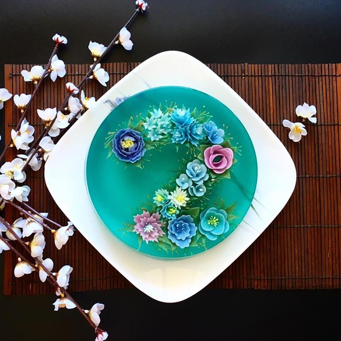 Новый тренд кулинарии — цветочные ЗD торты