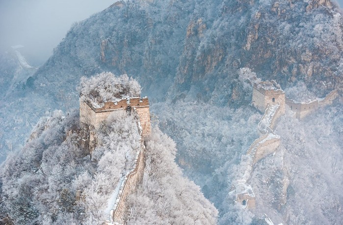 Красивые фотографии: Китай с высоты птичьего полета