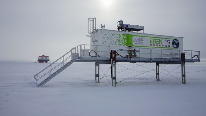 Как немцы выращивают овощи в Антарктиде на станции Neumayer