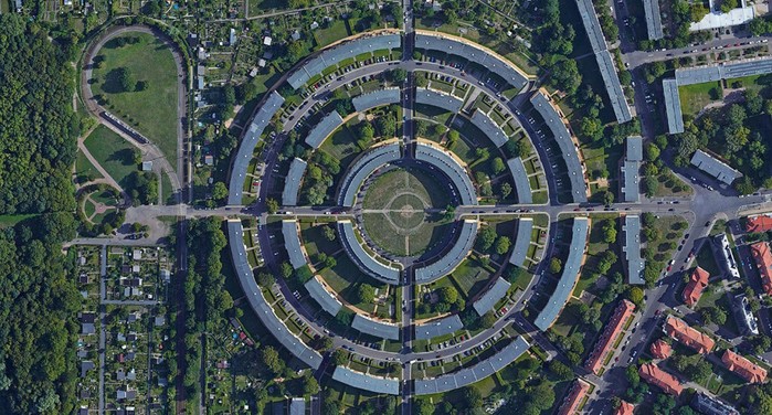 Германия из космоса: виртуальный тур с Google Планета Земля
