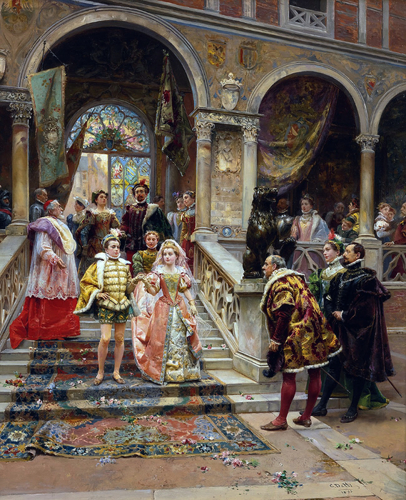 5f1895_Свадьба принца (The Marriage of the Prince)_65.4 х 54.3_х.,м._Частное собрание (569x700, 649Kb)