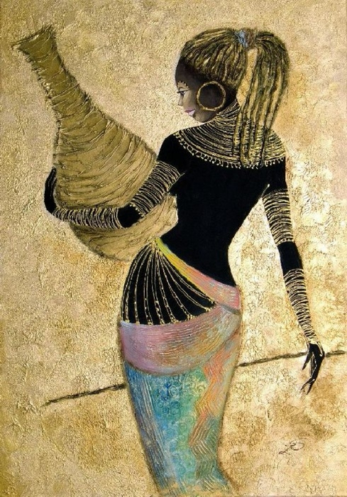 Африканская страсть польской художницы Joanna Misztal14 (489x700, 373Kb)
