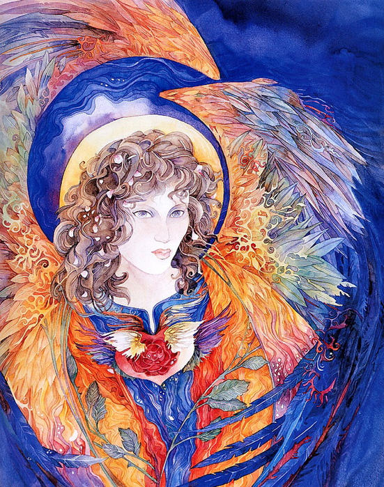 Helen Nelson-Reed - American Visionary Watercolor painter (10) (551x700, 700Kb)