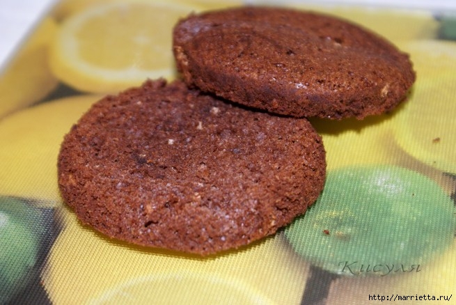 Шоколадные пирожные. Рецепт без муки (7) (655x438, 184Kb)