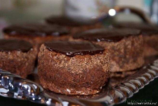 Шоколадные пирожные. Рецепт без муки (12) (655x438, 150Kb)