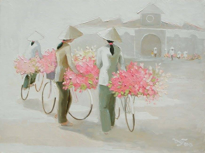 Вьетнамская художница Ha Huynh My16 (700x523, 304Kb)
