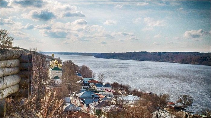 Плёс. Вид с Соборной горы