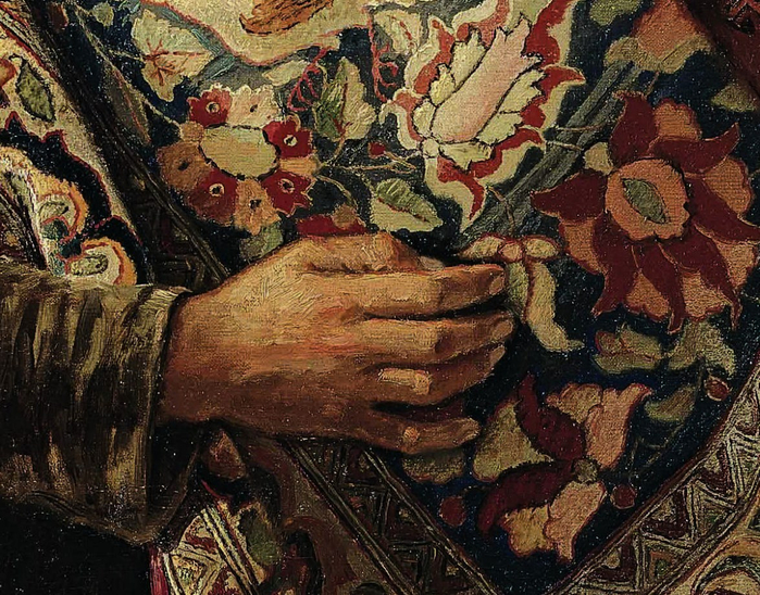 Jafar-Petgar-Carpet-Vendors-1952-detail-2 (700x548, 566Kb)