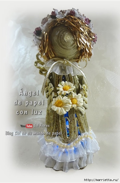 Плетение ангела из газетных трубочек (2) (420x640, 167Kb)
