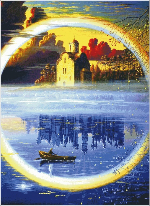 Mystical church (508x700, 465Kb)