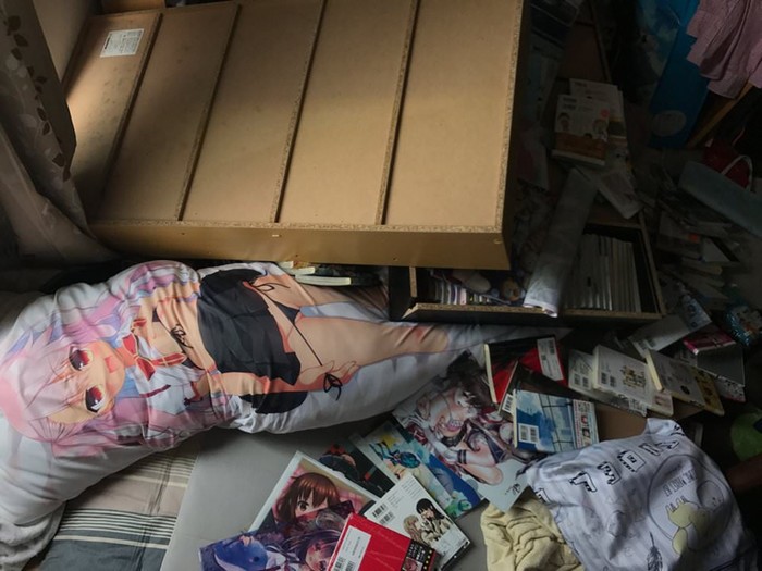 Землетрясение раскрыло тайную страсть японки к порно