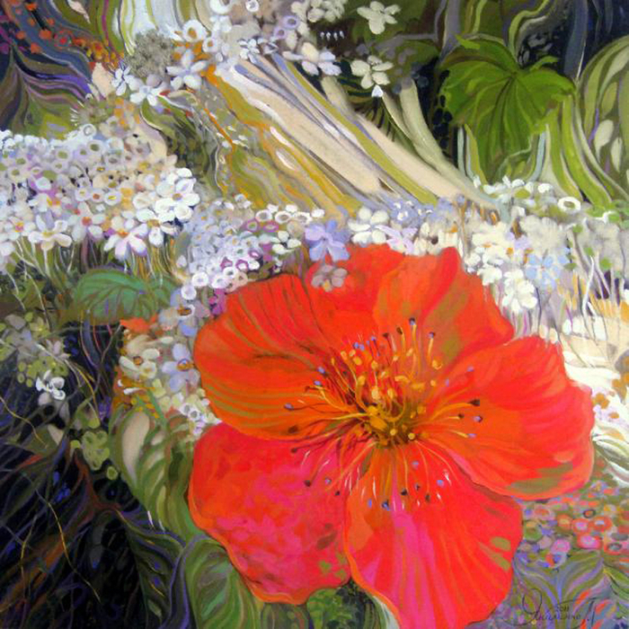 Фантастические цветы Марины Якименко12 (700x700, 614Kb)