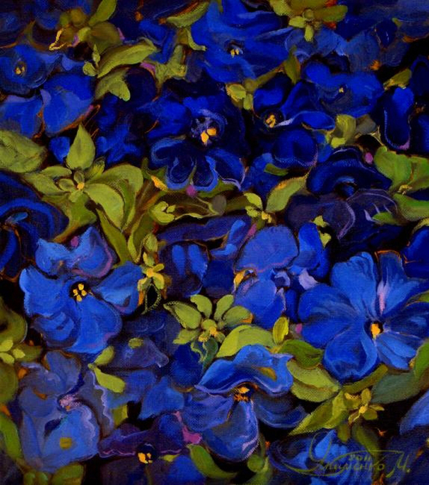 Фантастические цветы Марины Якименко15 (618x700, 561Kb)