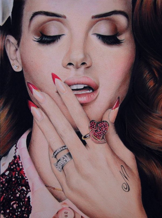 !!Lana del Rey drawing (519x700, 333Kb)