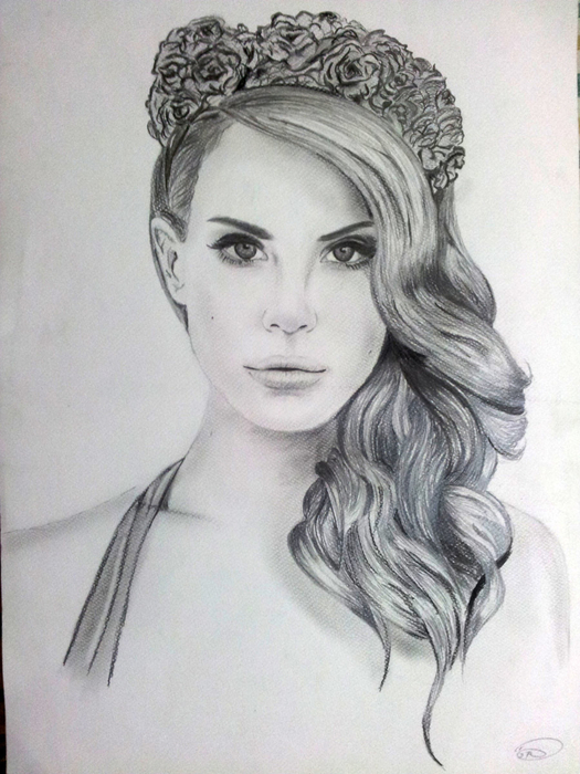 Lana del Rey drawing10 (525x700, 355Kb)