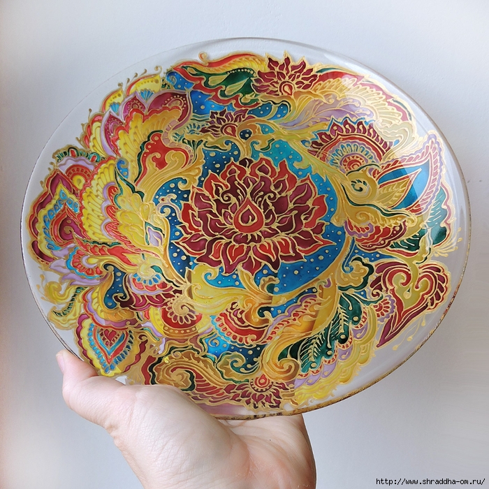 тарелка декоративная от Shraddha (4) (700x700, 471Kb)