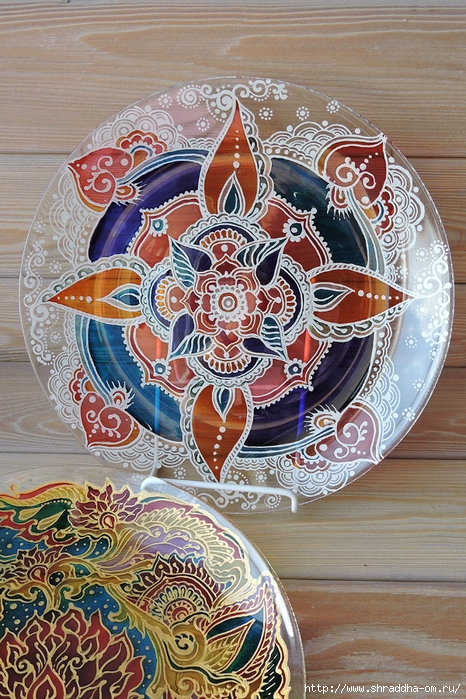 тарелка декоративная от Shraddha (6) (466x700, 386Kb)