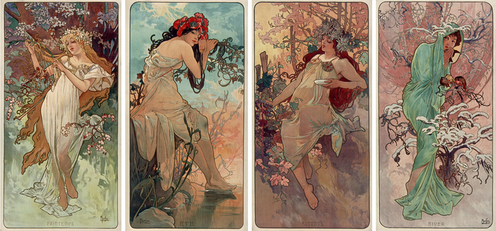 Alphonse mucha картины1-4 (700x326, 388Kb)