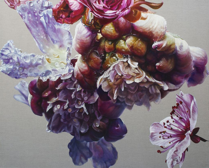 цветы от художницы Anne Middleton6 (700x564, 594Kb)