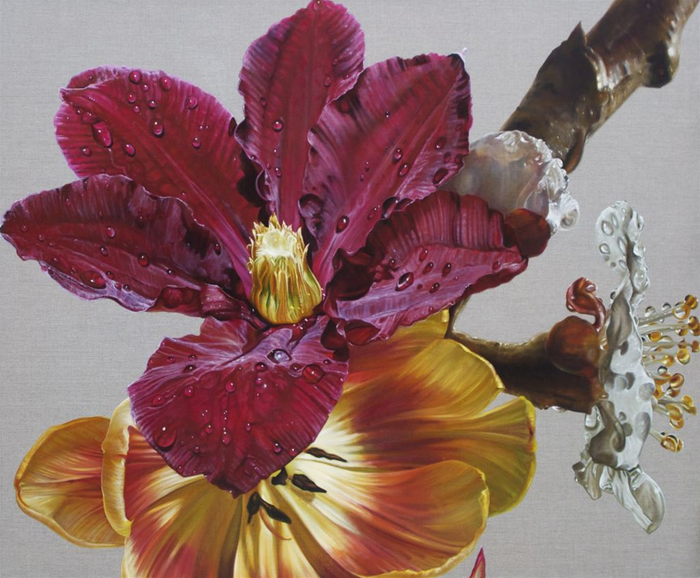 цветы от художницы Anne Middleton9 (700x578, 597Kb)