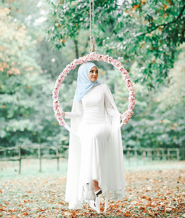 свадебный хиджаб