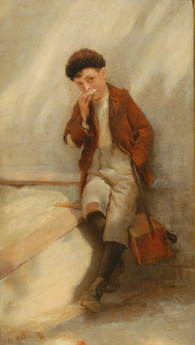 Karl_Witkowski_-_Shoeshine_Boy_(harmonica_Player) (396x700, 242Kb)